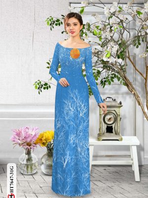 Vải Áo Dài Hoa In 3D mới ra AD HT7647 21 1606180465 53 Vai Ao Dai Hoa In 3D moi ra AD HT7647