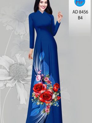 Vải Áo Dài Hoa Hồng kiểu mới AD 8456 20 1606181548 870 Vai Ao Dai Hoa Hong kieu moi AD 8456