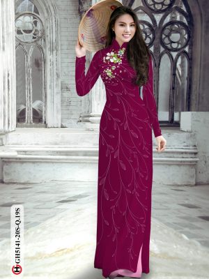 Vải Áo Dài Hoa In 3D thiết kế 2020 AD GH5141 22 1606182403 856 Vai Ao Dai Hoa In 3D thiet ke 2020 AD