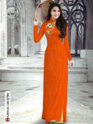 Vải Áo Dài Hoa In 3D thiết kế 2020 AD GH5141 24 1606182404 914 Vai Ao Dai Hoa In 3D thiet ke 2020 AD