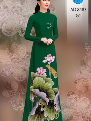 Vải Áo Dài Hoa Sen thiết kế 2020 AD 8483 22 1606184240 520 Vai Ao Dai Hoa Sen thiet ke 2020 AD 8483