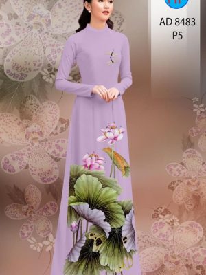 Vải Áo Dài Hoa Sen thiết kế 2020 AD 8483 21 1606184240 807 Vai Ao Dai Hoa Sen thiet ke 2020 AD 8483