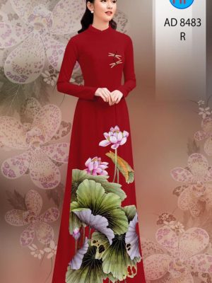 Vải Áo Dài Hoa Sen thiết kế 2020 AD 8483 25 1606184241 528 Vai Ao Dai Hoa Sen thiet ke 2020 AD 8483