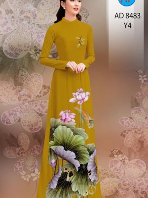 Vải Áo Dài Hoa Sen thiết kế 2020 AD 8483 24 1606184241 990 Vai Ao Dai Hoa Sen thiet ke 2020 AD 8483