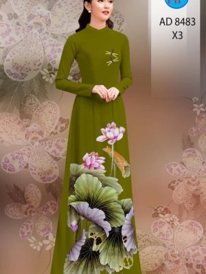 Vải Áo Dài Hoa Sen thiết kế 2020 AD 8483 27 1606184242 115 Vai Ao Dai Hoa Sen thiet ke 2020 AD 8483