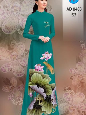 Vải Áo Dài Hoa Sen thiết kế 2020 AD 8483 28 1606184242 189 Vai Ao Dai Hoa Sen thiet ke 2020 AD 8483