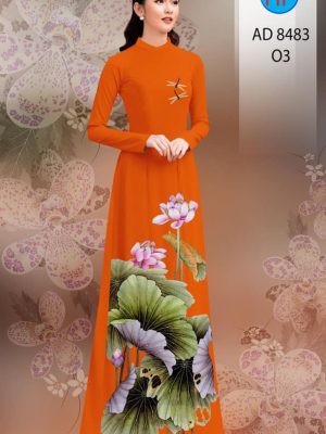 Vải Áo Dài Hoa Sen thiết kế 2020 AD 8483 33 1606184243 195 Vai Ao Dai Hoa Sen thiet ke 2020 AD 8483