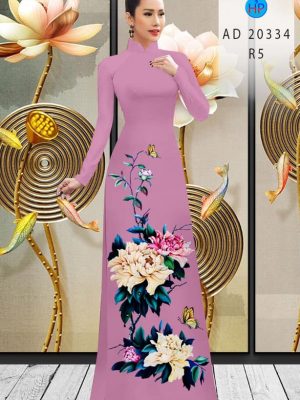 1606184442 883 Vai Ao Dai Hoa In 3D kieu moi AD 20334