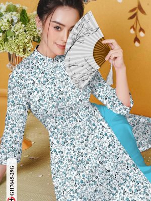 Vải Áo Dài Hoa Đều kiểu mới AD GH7645 18 1606184828 337 Vai Ao Dai Hoa Deu kieu moi AD GH7645