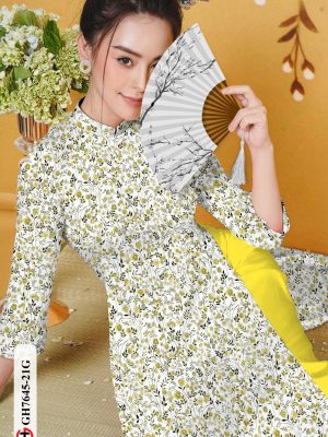 Vải Áo Dài Hoa Đều kiểu mới AD GH7645 22 1606184829 348 Vai Ao Dai Hoa Deu kieu moi AD GH7645