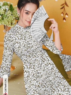Vải Áo Dài Hoa Đều kiểu mới AD GH7645 23 1606184829 812 Vai Ao Dai Hoa Deu kieu moi AD GH7645