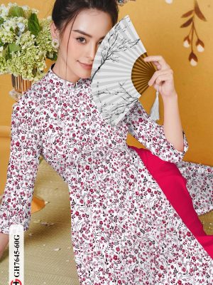 Vải Áo Dài Hoa Đều kiểu mới AD GH7645 25 1606184830 563 Vai Ao Dai Hoa Deu kieu moi AD GH7645