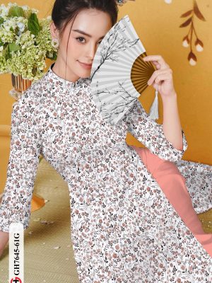 Vải Áo Dài Hoa Đều kiểu mới AD GH7645 28 1606184831 713 Vai Ao Dai Hoa Deu kieu moi AD GH7645