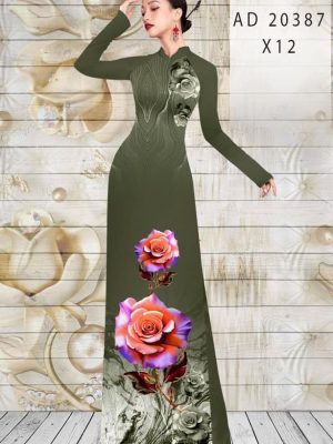 Vải Áo Dài Hoa Hồng kiểu mới AD 20387 21 1606288262 337 Vai Ao Dai Hoa Hong kieu moi AD 20387