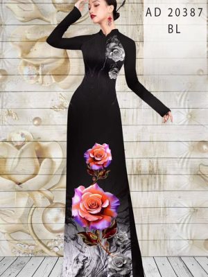 Vải Áo Dài Hoa Hồng kiểu mới AD 20387 29 1606288264 864 Vai Ao Dai Hoa Hong kieu moi AD 20387