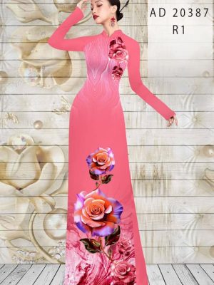 Vải Áo Dài Hoa Hồng kiểu mới AD 20387 31 1606288265 169 Vai Ao Dai Hoa Hong kieu moi AD 20387