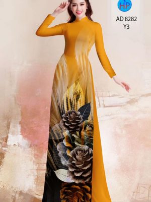 Vải Áo Dài Hình Trái Thông kiểu mới AD 8282 23 1606288390 616 Vai Ao Dai Hinh Trai Thong kieu moi AD 8282