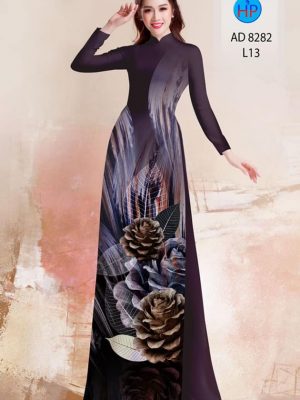 Vải Áo Dài Hình Trái Thông kiểu mới AD 8282 25 1606288391 133 Vai Ao Dai Hinh Trai Thong kieu moi AD 8282