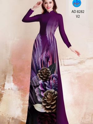 Vải Áo Dài Hình Trái Thông kiểu mới AD 8282 36 1606288394 43 Vai Ao Dai Hinh Trai Thong kieu moi AD 8282