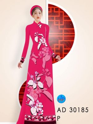 Vải Áo Dài Hoa In 3D kiểu mới AD 30185 24 1606288547 407 Vai Ao Dai Hoa In 3D kieu moi AD 30185