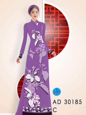 Vải Áo Dài Hoa In 3D kiểu mới AD 30185 23 1606288547 555 Vai Ao Dai Hoa In 3D kieu moi AD 30185