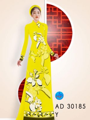 Vải Áo Dài Hoa In 3D kiểu mới AD 30185 28 1606288548 805 Vai Ao Dai Hoa In 3D kieu moi AD 30185
