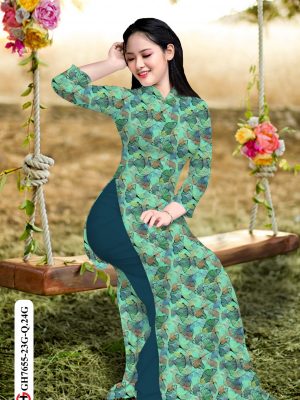 Vải Áo Dài Hoa Đều mới ra AD GH7655 19 1606288985 15 Vai Ao Dai Hoa Deu moi ra AD GH7655