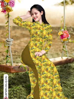 Vải Áo Dài Hoa Đều mới ra AD GH7655 25 1606288987 91 Vai Ao Dai Hoa Deu moi ra AD GH7655