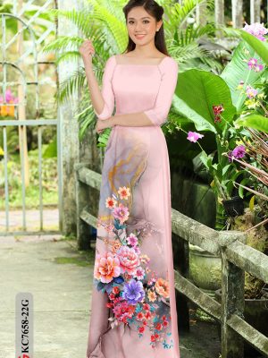 Vải Áo Dài Hoa In 3D mới ra AD KC7658 25 1606289277 876 Vai Ao Dai Hoa In 3D moi ra AD KC7658
