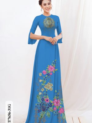 Vải Áo Dài Hoa In 3D kiểu mới AD HT7656 26 1606289540 764 Vai Ao Dai Hoa In 3D kieu moi AD HT7656