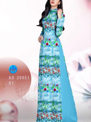 Vải Áo Dài Giáng Sinh kiểu mới AD 30051 32 1606290327 401 Vai Ao Dai Giang Sinh kieu moi AD 30051
