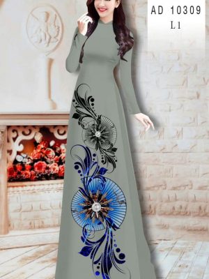 Vải Áo Dài Hoa In 3D thiết kế 2020 AD 10309 21 1606290895 647 Vai Ao Dai Hoa In 3D thiet ke 2020 AD