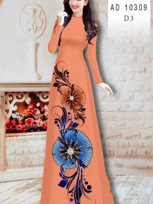Vải Áo Dài Hoa In 3D thiết kế 2020 AD 10309 22 1606290895 760 Vai Ao Dai Hoa In 3D thiet ke 2020 AD