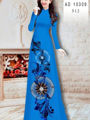 Vải Áo Dài Hoa In 3D thiết kế 2020 AD 10309 30 1606290896 547 Vai Ao Dai Hoa In 3D thiet ke 2020 AD
