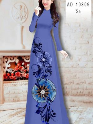 Vải Áo Dài Hoa In 3D thiết kế 2020 AD 10309 32 1606290897 592 Vai Ao Dai Hoa In 3D thiet ke 2020 AD