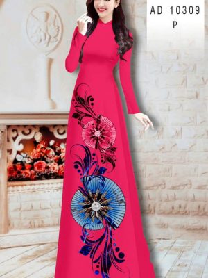Vải Áo Dài Hoa In 3D thiết kế 2020 AD 10309 33 1606290897 799 Vai Ao Dai Hoa In 3D thiet ke 2020 AD