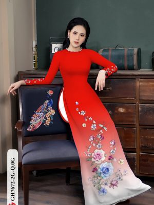 Vải Áo Dài Hoa Hồng mới ra AD GH7672 22 1606379126 123 Vai Ao Dai Hoa Hong moi ra AD GH7672