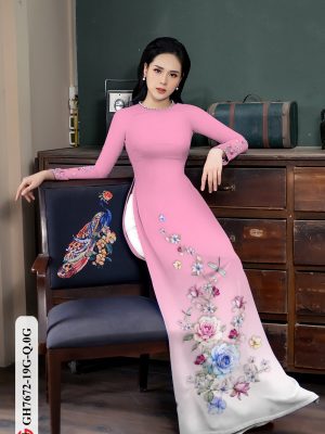 Vải Áo Dài Hoa Hồng mới ra AD GH7672 21 1606379126 430 Vai Ao Dai Hoa Hong moi ra AD GH7672