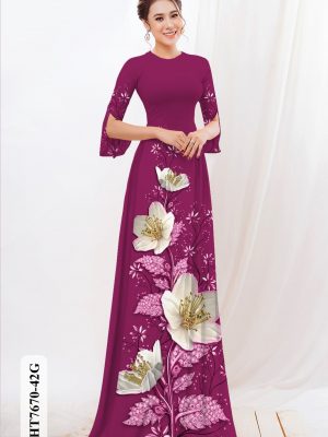 Vải Áo Dài Hoa In 3D thiết kế 2020 AD HT7670 18 1606379391 322 Vai Ao Dai Hoa In 3D thiet ke 2020 AD