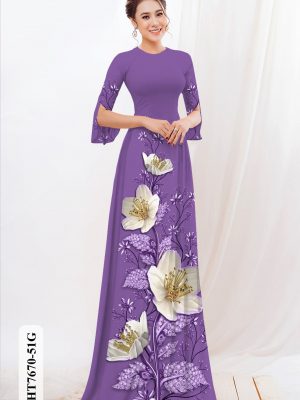 Vải Áo Dài Hoa In 3D thiết kế 2020 AD HT7670 24 1606379393 801 Vai Ao Dai Hoa In 3D thiet ke 2020 AD