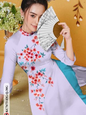 Vải Áo Dài Hoa Đào kiểu mới AD KC7673 22 1606379688 803 Vai Ao Dai Hoa Dao kieu moi AD KC7673