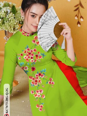 Vải Áo Dài Hoa Đào kiểu mới AD KC7673 26 1606379689 925 Vai Ao Dai Hoa Dao kieu moi AD KC7673