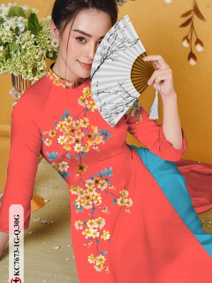 Vải Áo Dài Hoa Đào kiểu mới AD KC7673 34 1606379691 272 Vai Ao Dai Hoa Dao kieu moi AD KC7673