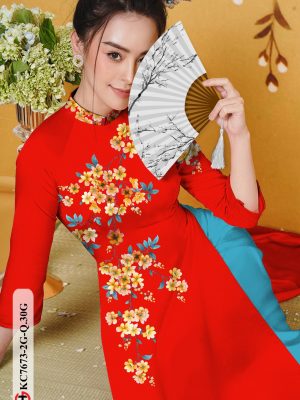 Vải Áo Dài Hoa Đào kiểu mới AD KC7673 36 1606379692 229 Vai Ao Dai Hoa Dao kieu moi AD KC7673