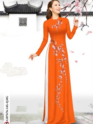 Vải Áo Dài Hoa Đào Đón Tết thiết kế 2020 AD GH7676 19 1606380040 325 Vai Ao Dai Hoa Dao Don Tet thiet ke 2020
