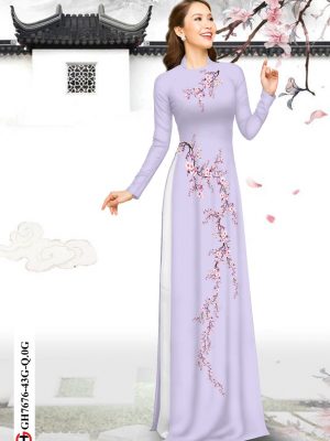 Vải Áo Dài Hoa Đào Đón Tết thiết kế 2020 AD GH7676 25 1606380042 949 Vai Ao Dai Hoa Dao Don Tet thiet ke 2020