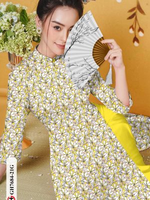 Vải Áo Dài Hoa Đều kiểu mới AD GH7684 20 1606450367 941 Vai Ao Dai Hoa Deu kieu moi AD GH7684