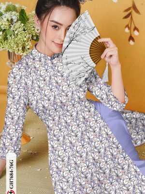 Vải Áo Dài Hoa Đều kiểu mới AD GH7684 27 1606450369 761 Vai Ao Dai Hoa Deu kieu moi AD GH7684