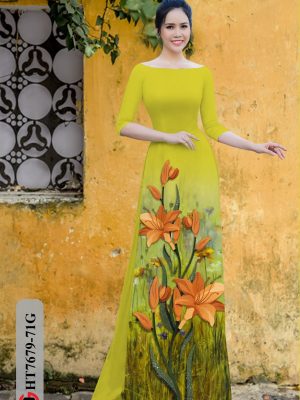 Vải Áo Dài Hoa In 3D kiểu mới AD HT7679 19 1606450897 597 Vai Ao Dai Hoa In 3D kieu moi AD HT7679
