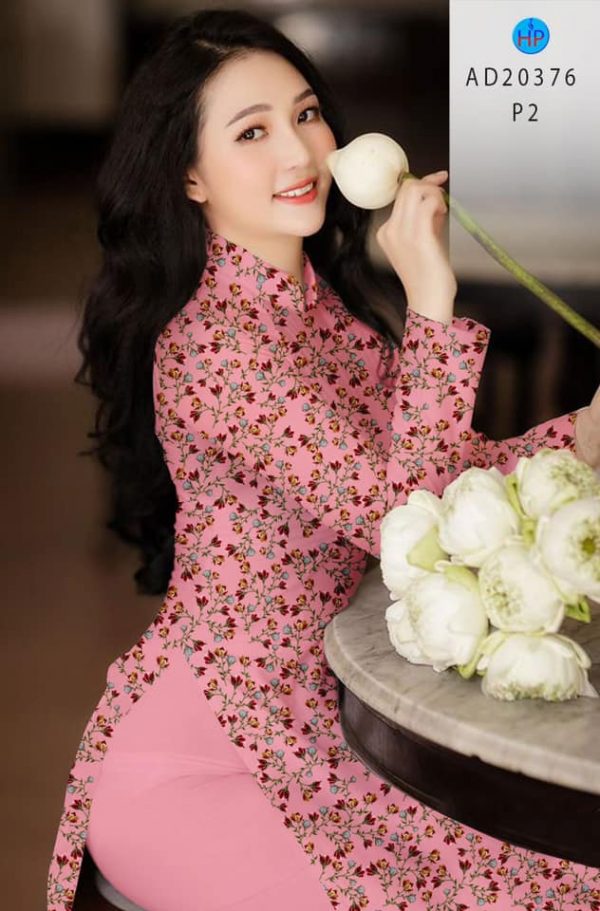 Vai Ao Dai Hoa Nhi kieu moi AD 20376